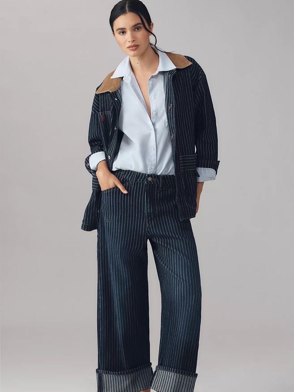 Pilcro Anthropologie Denim Chore Coat - Picture 4 of 8